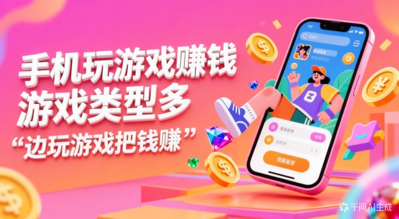 高价游戏<br>手机玩游戏赚钱平台